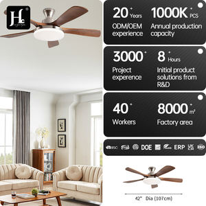 Ventilador de Techo Moderno Retro con Luz LED, Diseño Industrial de Metal, Control Remoto - Ventilador de Techo Moderno Retro con Luz - Product Image 4