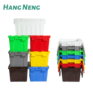 Boîte solide en plastique blanc hygiénique 600*400*260mm, caisse ventilée, stockage de fruits et légumes, empilable, recyclable, <span class=keywords><strong>poisson</strong></span>, aquatique - Product Image 5