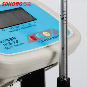 เครื่องชั่งน้ำหนักอิเล็กทรอนิกส์ซูฮง รุ่น Rgz 200 จอแสดงผลดิจิตอล วัดส่วนสูงและน้ำหนัก เครื่องชั่งน้ำหนักในห้องน้ำสำหรับผู้ใหญ่และเด็ก - Product Image 1