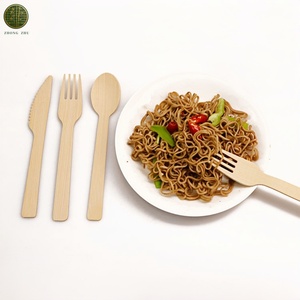 Mini ensemble <span class=keywords><strong>de</strong></span> <span class=keywords><strong>couverts</strong></span> en bambou compact, cuillère, fourchette, couteau, jetables, format voyage, compostables, écologiques, portables, pour boîte à lunch, kit repas - Product Image 4