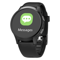 Reloj con Rastreador GPS 4G para el Cuidado de la Salud de Personas Mayores, Monitoreo con Tarjeta SIM, Alarma SOS por Wifi, Alarma de Caídas, Rastreador GPS para Adultos Mayores