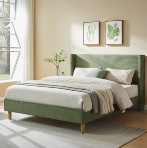 Umweltfreundliches Gepolstertes Doppelbett Komfortables Gepolstertes <span class=keywords><strong>King</strong></span>/Queen Bett Platzsparendes Design Komfortables <span class=keywords><strong>King</strong></span>/Queen Bett - Product Image 5