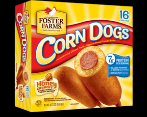 Manufacturer customization food packaging boxes color size shape corndog box environmentally friendly recyclable corn dog box