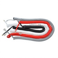 Cordon de combiné téléphonique RJ11, câble de combiné pour téléphone fixe, accessoire téléphonique 4P4C