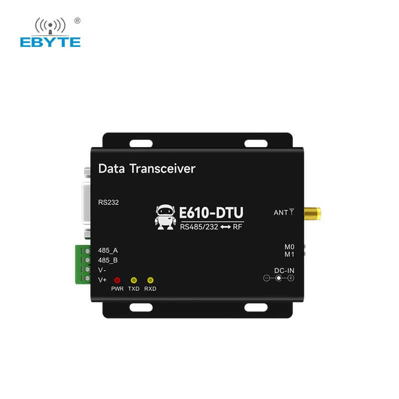 E610-DTU(433C30) Hot Sale RS232/RS485 Automatic trunk networking Adapter IP Device Server Ethernet Converter