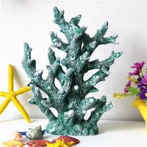新到货丙烯酸底座粉红色珊瑚定制雕塑房间装饰配件珊瑚雕像模具树脂工艺