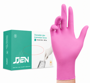 Guantes de examen de vinilo desechables de grado alimenticio, maquinaria industrial resistente al aceite, reparación, protección de trabajo - Product Image 1