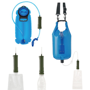 Paille filtrante manuelle compacte d'urgence, filtration 5 étapes, 75 GPD, légère et <span class=keywords><strong>portable</strong></span> pour voiture, extérieur, maison et camping-car - Product Image 6