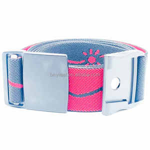 3.8CM Özel Logolu Polyester Kauçuk Kanvas Kumaş Dokuma Jakarlı Elastik Esnek Kemer Manyetik Tokalı Capeesh Kayak Kemeri Erkekler İçin - Product Image 6