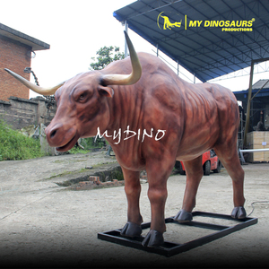 Aminmy Dino — Statue d'animal, <span class=keywords><strong>taureau</strong></span> mécanique, AA137, grande taille, à vendre - Product Image 2