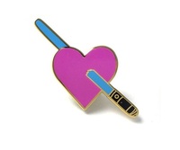GREPAS GIFTS Pin's en émail dur à thème Amour - Cadeau d'art et de collection