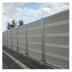 Barrière acoustique <span class=keywords><strong>anti</strong></span>-corrosion pour voies ferrées, clôture d'isolation acoustique extérieure, <span class=keywords><strong>mur</strong></span> d'isolation phonique pour zones de circulation - Product Image 4