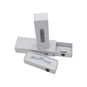 Wholesale custom Child proof color print smoke packaging rectangle sliding cartridge cigarette case box with joints holder
