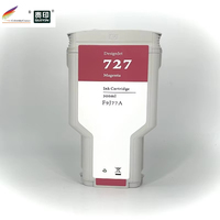 Cartucho de Tinta Compatible de 300ML con Chip para Plotter CAD HP 727 DesignJet T920 T1500 T2500 T930 T1530 T2530