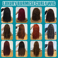 Perruques de cheveux vietnamiens bruts 15A, 100 % cheveux humains, vente en gros, fournisseurs de perruques de cheveux humains vierges, meilleur fournisseur de perruques bouclées birmanes HD Lace