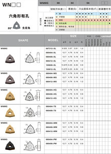 WNMG080412กัดคาร์ไบด์กลึง CNC - Product Image 4