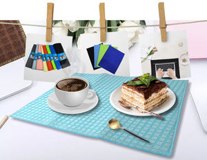 Proteger la vajilla plegable Durable Fácil de secar Alfombrillas de secado rápido de microfibra Absorbente Logotipo personalizado - Product Image 5