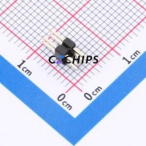 A200UP-ZS02P-PC028 Pin Header Through hole Component (THT),P=2mm Connector 2x2P Square Hole Double Row 4P - Product Image 2