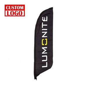 Bandera Personalizada en Forma de Lágrima para Publicidad en Playa, Envío Rápido, Banderas y Pancartas Promocionales Económicas para Exteriores - Product Image 1