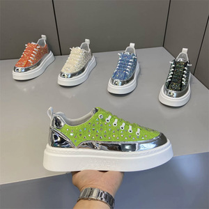 Zapatos Casuales para Mujer 2026, Zapatos Planos con Cordones y Plataforma, Zapatos Deportivos para Mujer y Señora, Zapatos Deportivos con Pedrería - Product Image 5