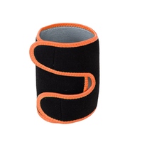 Manchon de coude de compression antidérapant en nylon personnalisé Fermeture velcro Support de bras rembourré pour la boxe sportive-Lavable