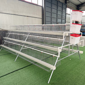 อุปกรณ์เลี้ยงสัตว์ปีก รับประกัน 1 ปี  กรงเลี้ยงไก่ไข่แบบแบตเตอรี่  กรงไก่แบบ A ชุบสังกะสี - Product Image 5