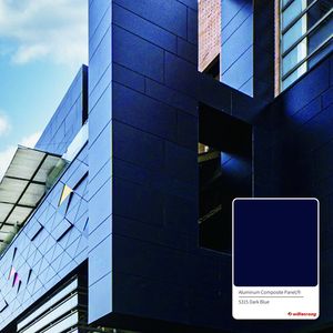 Panel Decorativo de Pared para Hoteles, Moderno, Antiestático, Ignífugo, Resistente a los Rayos UV, Autolimpiante, Panel Compuesto de Aluminio (ACP) para Exteriores - Product Image 1