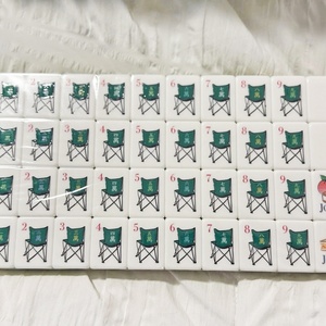 Juego de Mahjong Americano Acrílico Golf Masters 160, Elegante Juego de Mesa para Adultos - Product Image 4