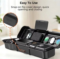 Boîte de rangement en silicone légère et compacte pour cartes SD, étanche, résistante aux chocs, pour Pocket3/4