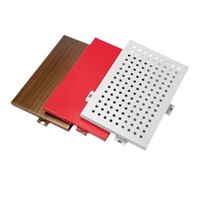 Panneau de plafond en aluminium ignifuge et imperméable, idéal pour les bureaux modernes