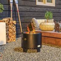2025 nouveau Design extérieur Camping cuisine pliant BBQ Grill foyer Portable en acier inoxydable sans fumée charbon de bois gril pour