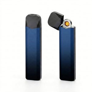 Vente en gros de briquets à bobine mini USB rechargeables personnalisés, appareil électrique cylindrique portable pour fumer des cigarettes - Product Image 3