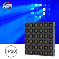 Lumières de scène à matrice RGBW 36x12W avec contrôle pixel RDM DMX pour la décoration de fond de scène