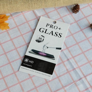 De papel Kraft personalizado teléfono móvil templado Protector de pantalla de papel de embalaje sobre - Product Image 4