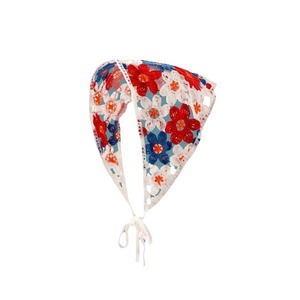 Partyment handmade Đan Ren Đầu Ban nhạc pháp MỤC VỤ phong cách trang trí hoa boho tam giác khăn cho phụ nữ ngoài trời bãi biển du lịch - Product Image 5