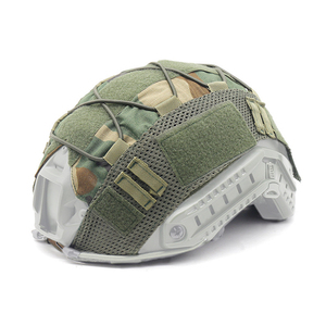 Custom <strong>Tactical</strong> <strong>Helmet</strong> Cover with Elastic Cord and Camouflage for Outdoor <strong>Airsoft</strong> Activities - Product Image 3