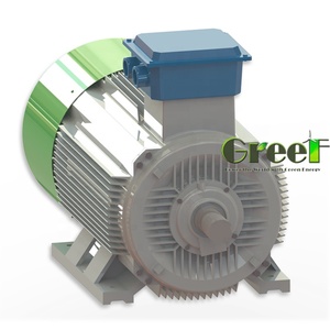 Générateur à faible couple 300KW 600KW 300RPM, moteur synchrone à aimants - Product Image 2