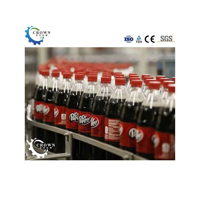 ペットボトルCO2炭酸ソフトドリンク水充填機/炭酸ソフトドリンクボトルライン価格