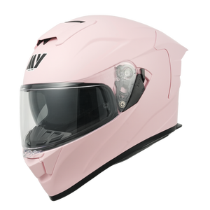 Caschi Integrali FF936 con Design Aerodinamico, Doppia Visiera Rosa Opaco, Basso MOQ <span class=keywords><strong>100</strong></span> Pezzi - Product Image 1