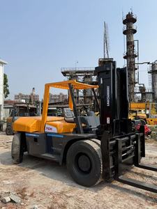 Hot Seller Forklift TCM 10 Ton Diesel Forklifts Cpcd45 Hydraulic Fork <b>Lift</b> Truck for Warehouse IN SHANGHAI - Product Image 3