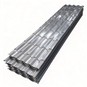 Tôles de Toiture en Acier Ondulé Prépeintes/Galvanisées/Galvalume/Aluzinc PPGI/PPGL – Service de Découpe de Bobines/Feuilles/Plaques - Product Image 1