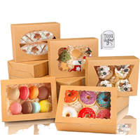 Boîte à dessert rose en carton rigide recyclable personnalisée avec gaufrage pour l'anniversaire de bébé, les chocolats, les bonbons de mariage, les boîtes pliantes