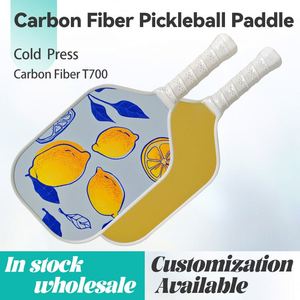 Carbon Fiber T700 Attack Style Pickleball <b>Paddle</b> <b>With</b> Grit Paint Matte Finish Enhanced Friction <b>Control</b> Customizable & Wholesale - Product Image 6