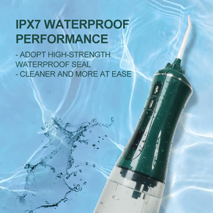 Hydrocureur dentaire portable à <span class=keywords><strong>jet</strong></span> <span class=keywords><strong>d</strong></span>'<span class=keywords><strong>eau</strong></span> avec écran LCD OLED numérique de 350 ml, 150 psi, pour le nettoyage buccal - Product Image 3