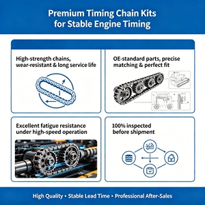 Kit de distribution complet pour moteur diesel V9X 3.0L <span class=keywords><strong>V6</strong></span>, composants de chaîne de distribution pour Renault <span class=keywords><strong>Laguna</strong></span> Latitude Nissan 3.0 <span class=keywords><strong>DCi</strong></span> - Vente en gros usine - Product Image 6