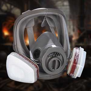 <span class=keywords><strong>Masque</strong></span> demi-visage d'usine Peinture en aérosol en caoutchouc Protection contre la poussière Filtre à oxygène demi-visage <span class=keywords><strong>Masque</strong></span> à gaz à réservoir unique - Product Image 5