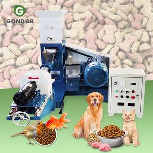 Stainless Steel Homeuse Extruder Mix Process Make <b>Pellet</b> Dog Treat Snack Fish Food Homemade Pet Feed Machine - Product Image 1
