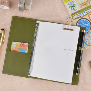 Taccuino Vintage fatto a mano A5 in vera pelle Executive Travellers <span class=keywords><strong>Notebook</strong></span> personalizzato con penna per prendere appunti in movimento - Product Image 4