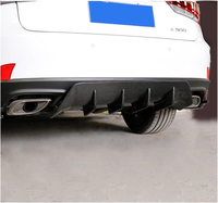 Nouvelle lèvre arrière en fibre de carbone pour Lexus IS200 Kits de carrosserie Diffuseur en plastique pour modèles IS350 et IS300