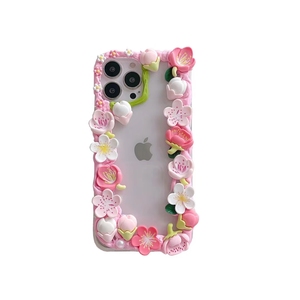 <span class=keywords><strong>Coque</strong></span> de téléphone 3D à motif de <span class=keywords><strong>fleur</strong></span> de pêche pour <span class=keywords><strong>iPhone</strong></span> 13 12 <span class=keywords><strong>11</strong></span> Pro Max, <span class=keywords><strong>coque</strong></span> souple à motifs de fleurs roses - Product Image 1
